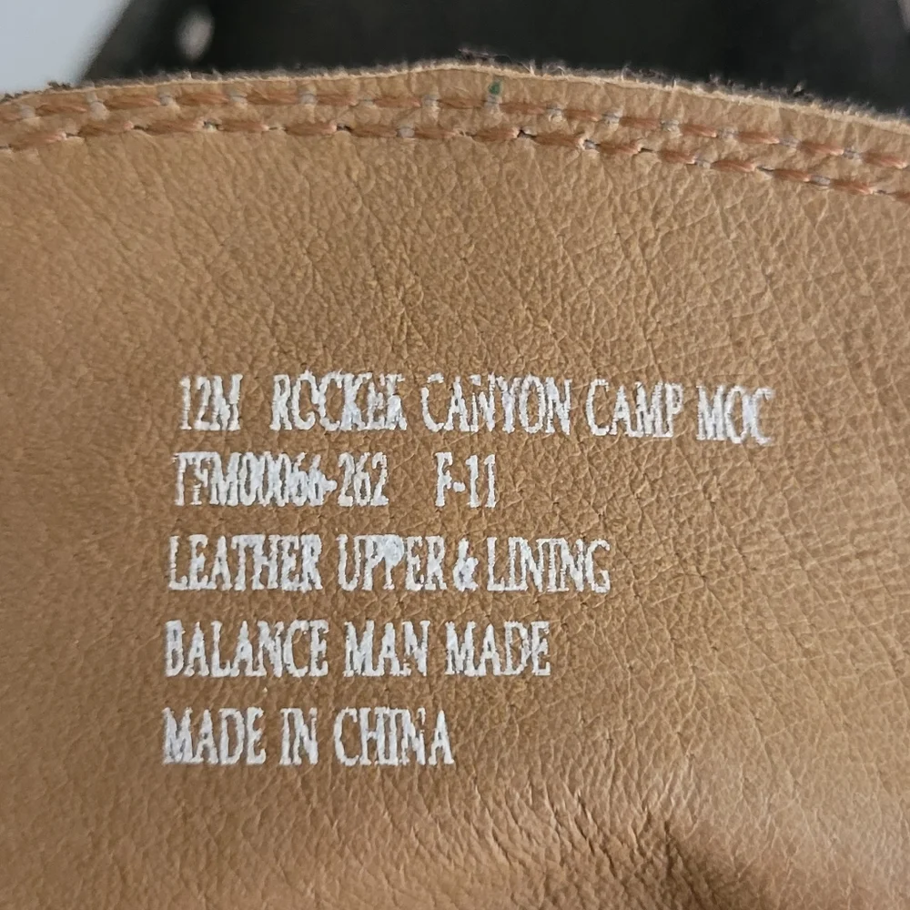 Tommy Bahama Rocker Canyon Camp Moc Boat Shoes Size 12